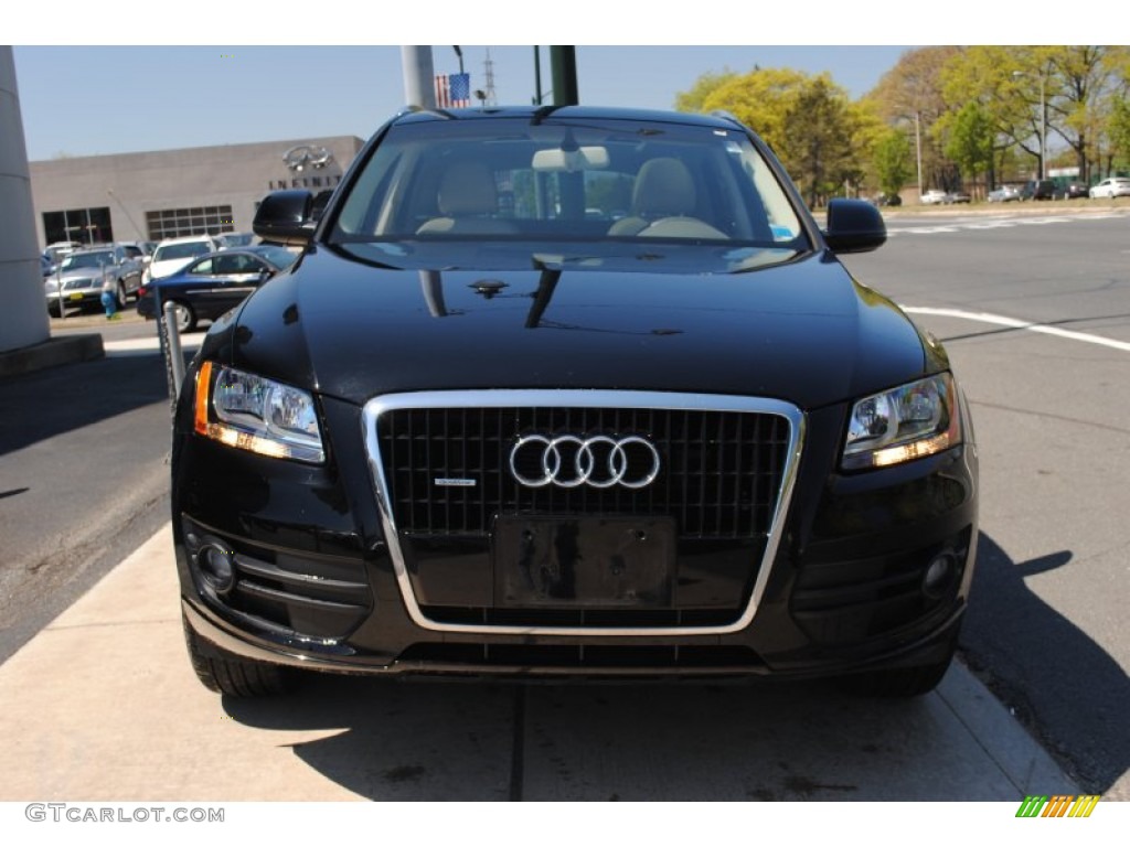 2009 Q5 3.2 Premium quattro - Brilliant Black / Cardamom Beige photo #2