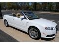 Ibis White - A4 2.0T quattro Cabriolet Photo No. 17