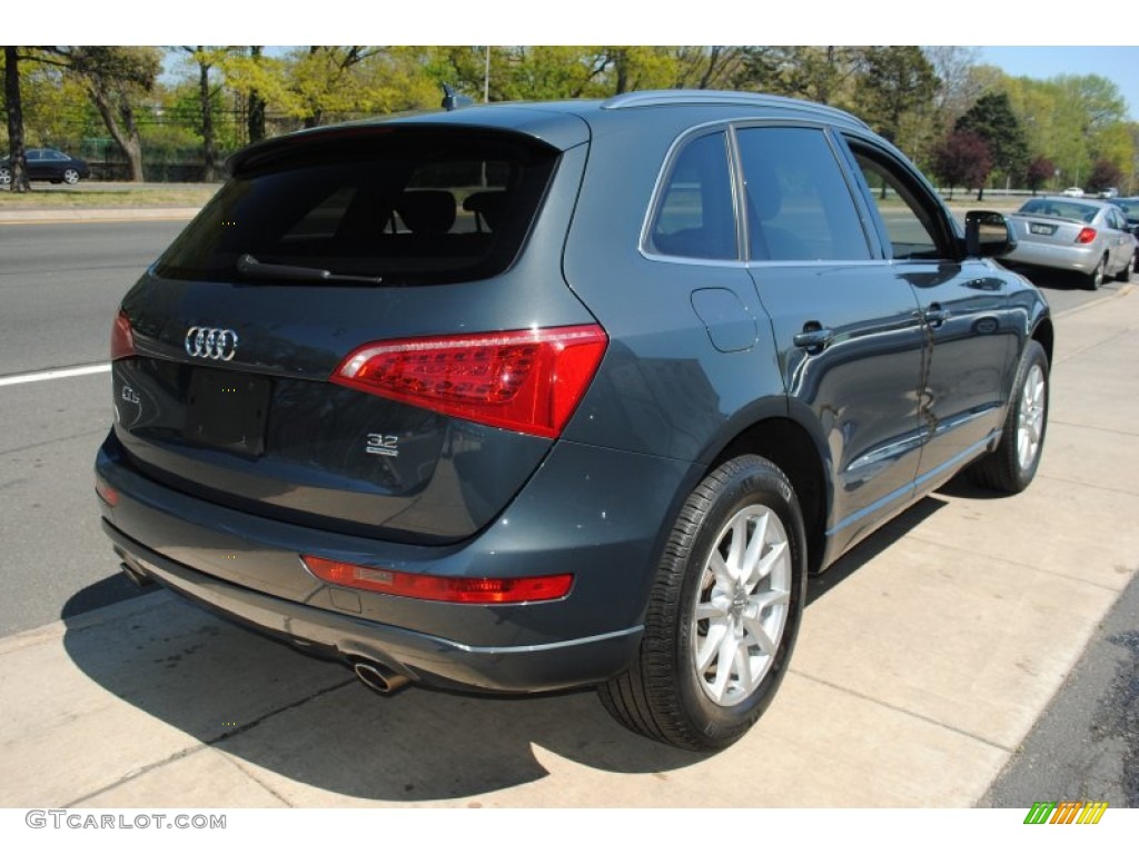 2009 Q5 3.2 Premium quattro - Meteor Gray Pearl Effect / Black photo #6