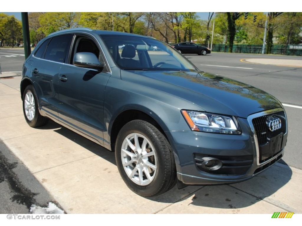 2009 Q5 3.2 Premium quattro - Meteor Gray Pearl Effect / Black photo #7