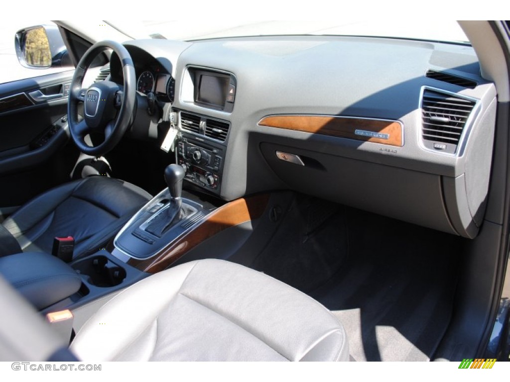 2009 Q5 3.2 Premium quattro - Meteor Gray Pearl Effect / Black photo #9
