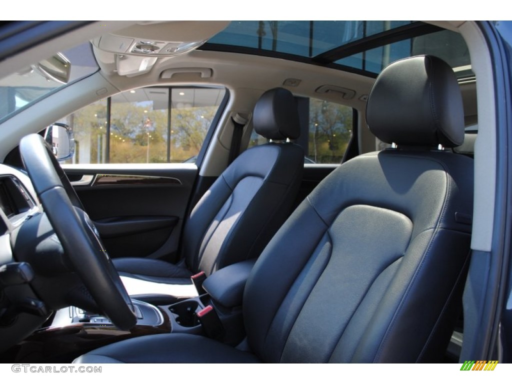 2009 Q5 3.2 Premium quattro - Meteor Gray Pearl Effect / Black photo #12