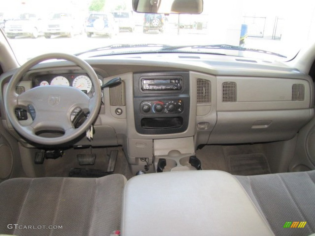 2003 Dodge Ram 3500 SLT Quad Cab 4x4 Dually Dark Slate Gray Dashboard Photo #64096309