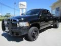 Black - Ram 3500 SLT Quad Cab 4x4 Dually Photo No. 5