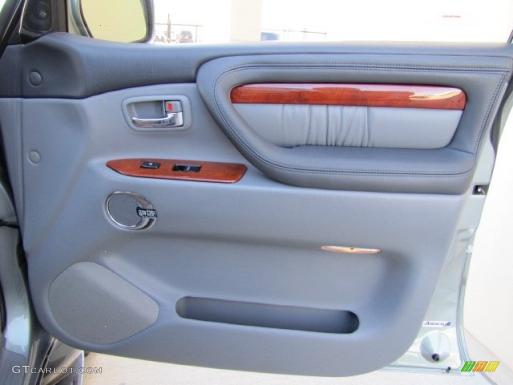 2001 Lexus LX 470 Gray Door Panel Photo #64096830