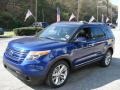 2013 Deep Impact Blue Metallic Ford Explorer Limited 4WD  photo #4