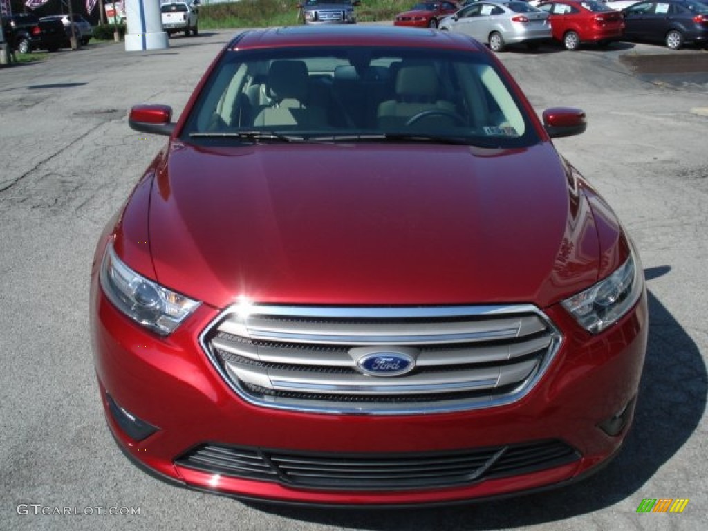 Ruby Red Metallic 2013 Ford Taurus SEL Exterior Photo #64097179
