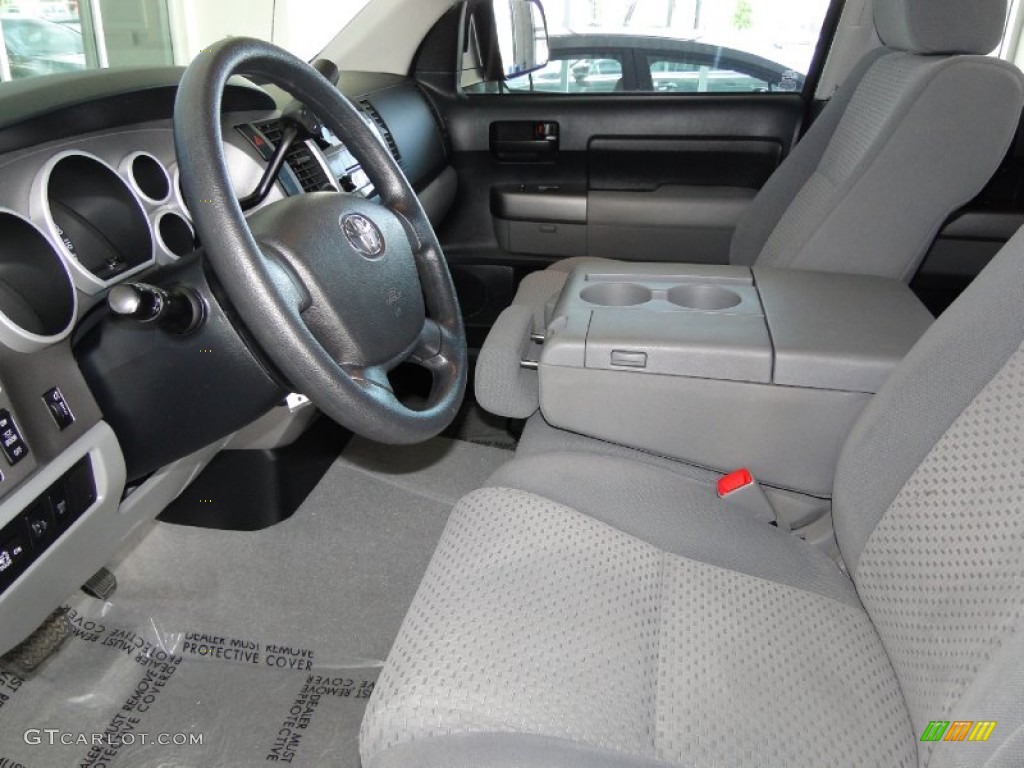 2010 Tundra Double Cab - Black / Black photo #14