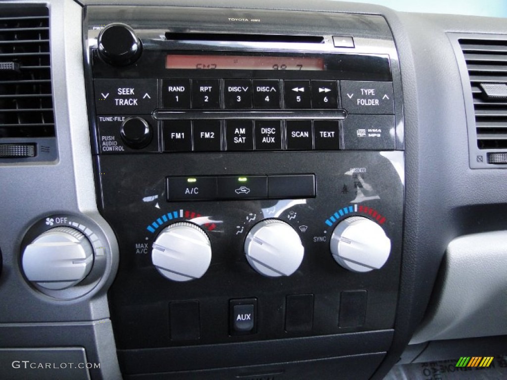 2010 Tundra Double Cab - Black / Black photo #24