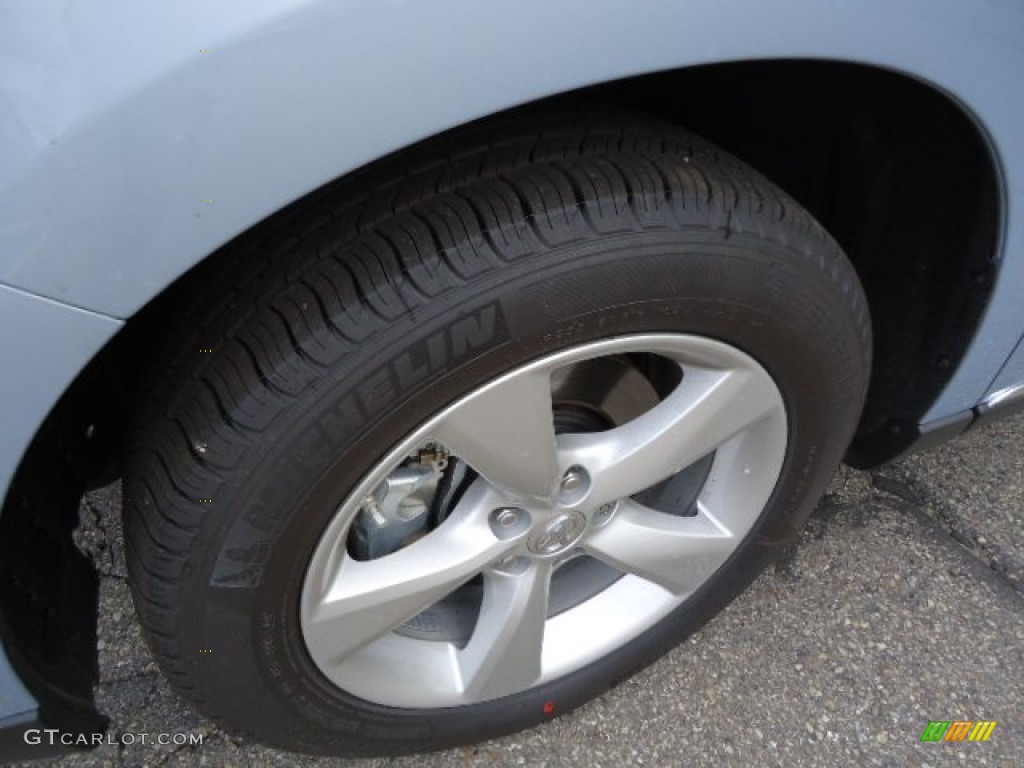 2012 RX 350 AWD - Cerulean Blue Metallic / Light Gray photo #9