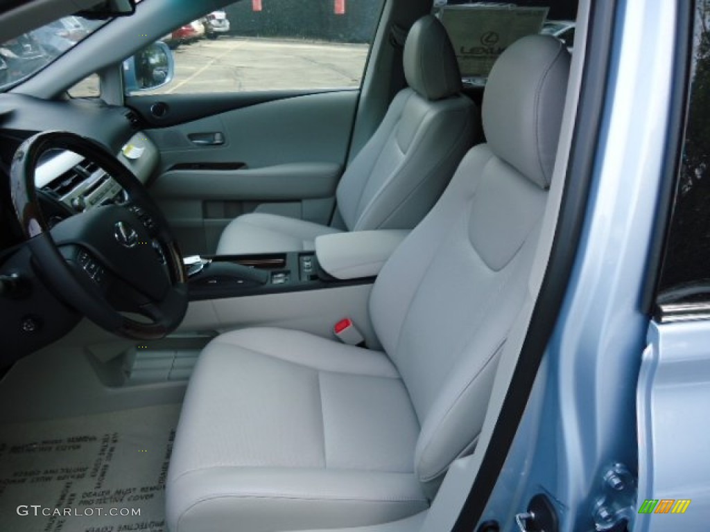 2012 RX 350 AWD - Cerulean Blue Metallic / Light Gray photo #10