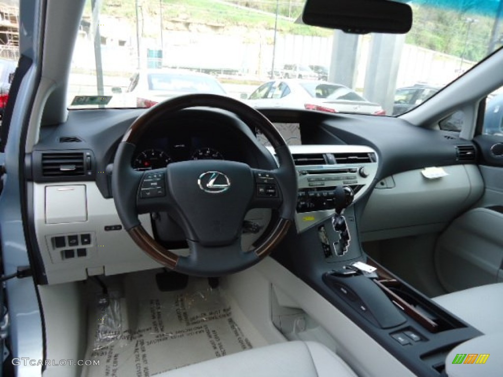2012 RX 350 AWD - Cerulean Blue Metallic / Light Gray photo #12