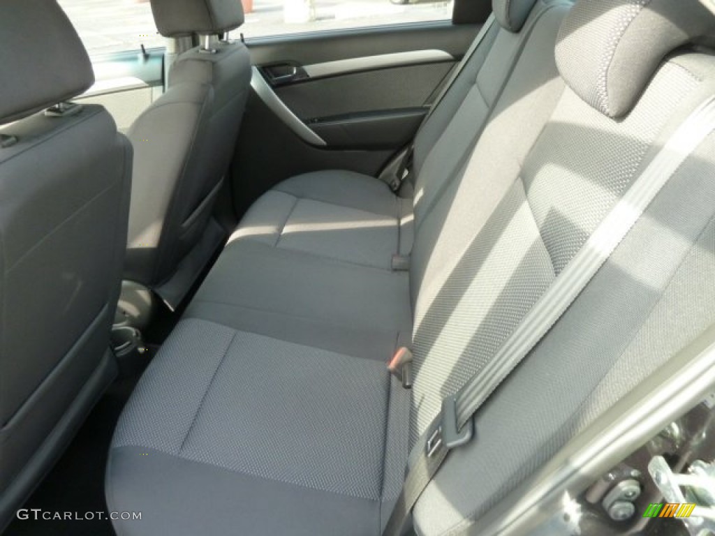 2010 Aveo LT Sedan - Black Granite / Charcoal photo #11