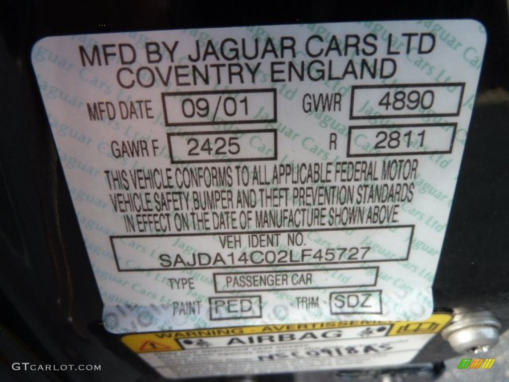 2002 Jaguar XJ XJ8 PED Photo #64099118