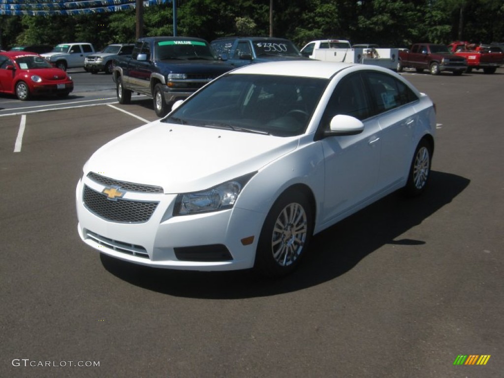 2012 Cruze Eco - Summit White / Jet Black photo #1