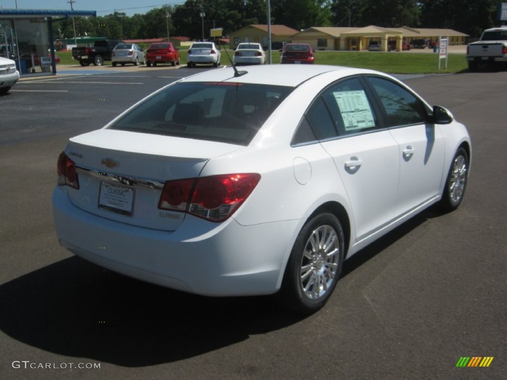 2012 Cruze Eco - Summit White / Jet Black photo #5