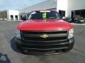 2008 Victory Red Chevrolet Silverado 1500 Work Truck Regular Cab 4x4  photo #8