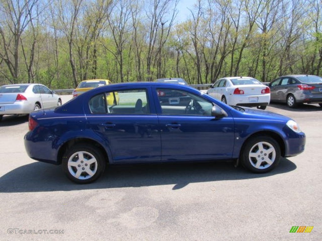 2007 Cobalt LS Sedan - Pace Blue / Gray photo #5