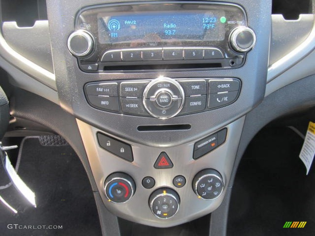 2012 Sonic LTZ Hatch - Black / Jet Black/Brick photo #12