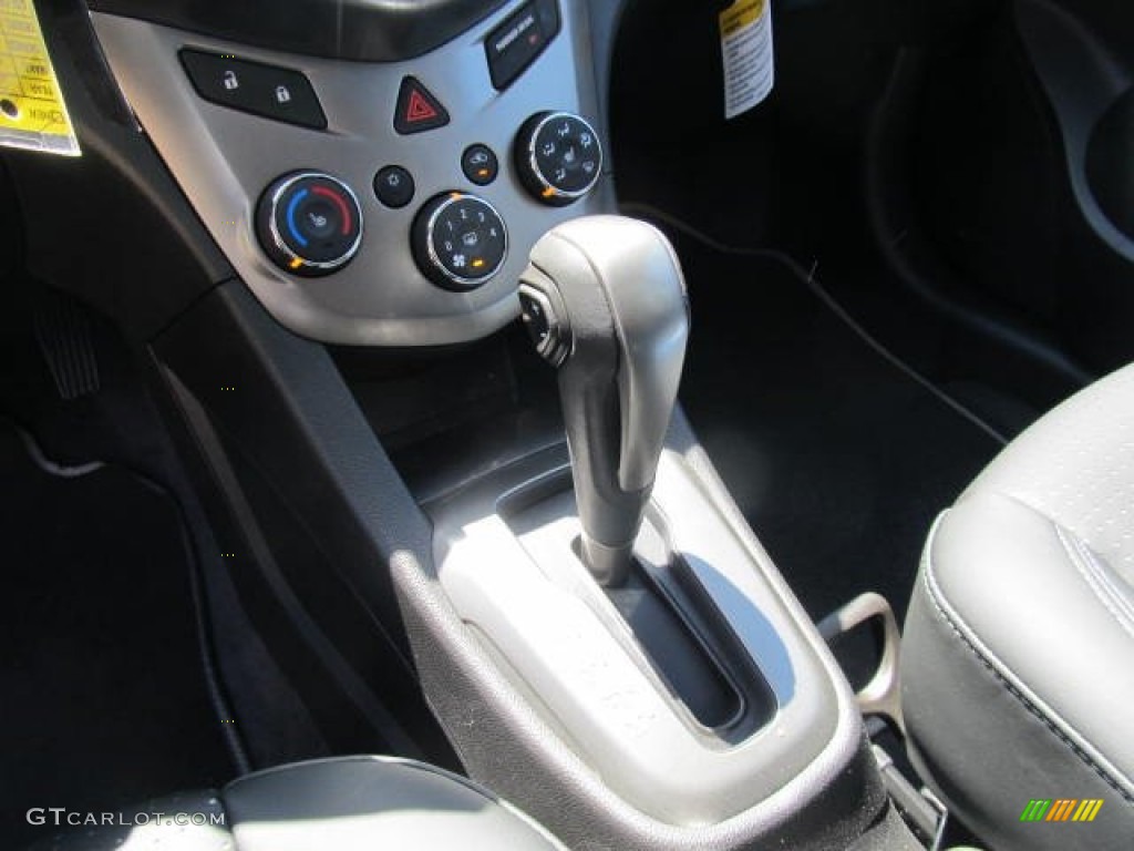 2012 Sonic LTZ Hatch - Black / Jet Black/Brick photo #13