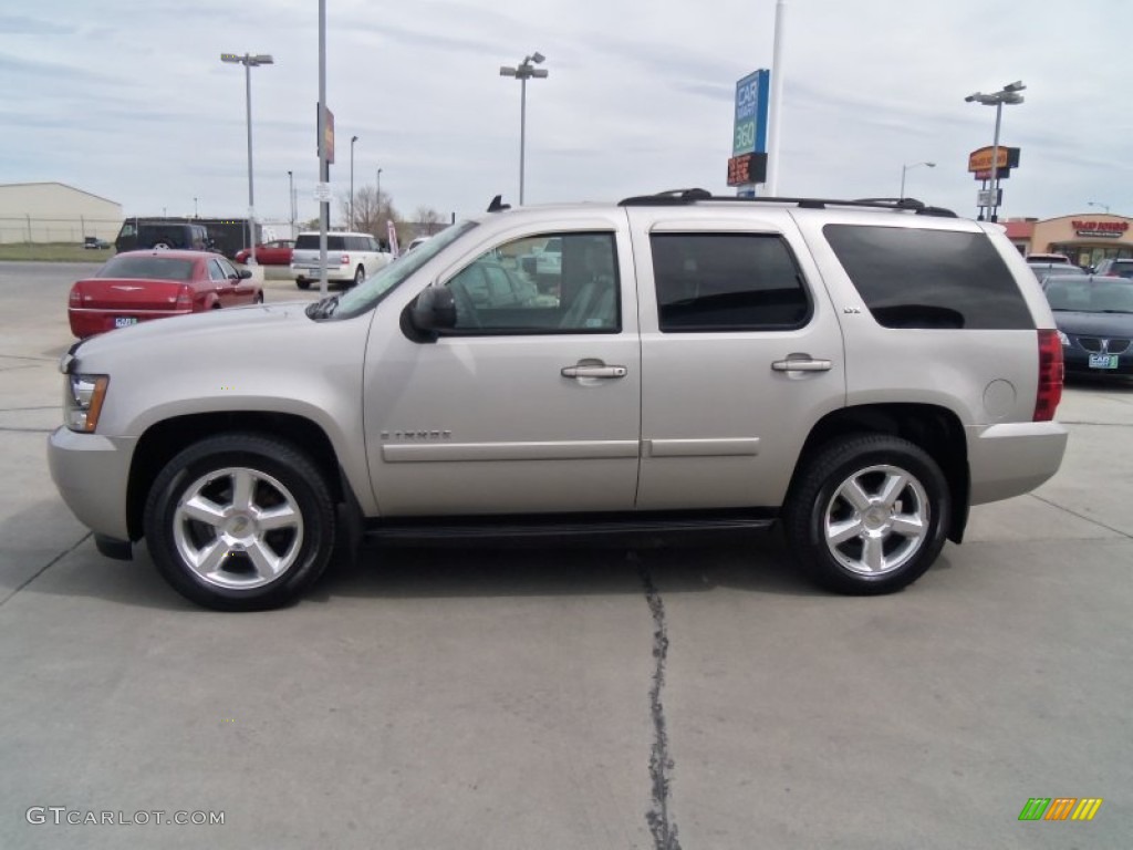 2007 Tahoe LTZ 4x4 - Silver Birch Metallic / Dark Titanium/Light Titanium photo #6