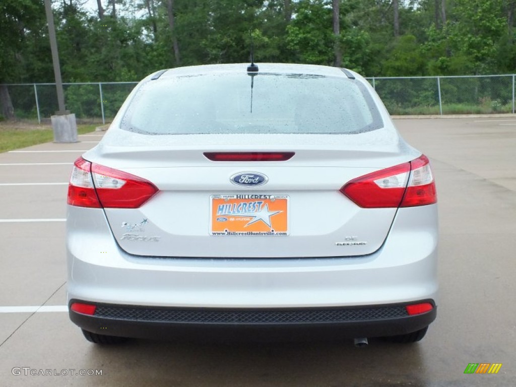 2012 Focus SE Sedan - Ingot Silver Metallic / Charcoal Black photo #6