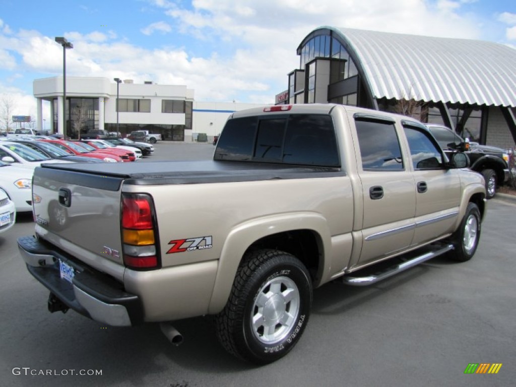 2006 Sierra 1500 SLT Z71 Crew Cab 4x4 - Sand Beige Metallic / Neutral photo #7