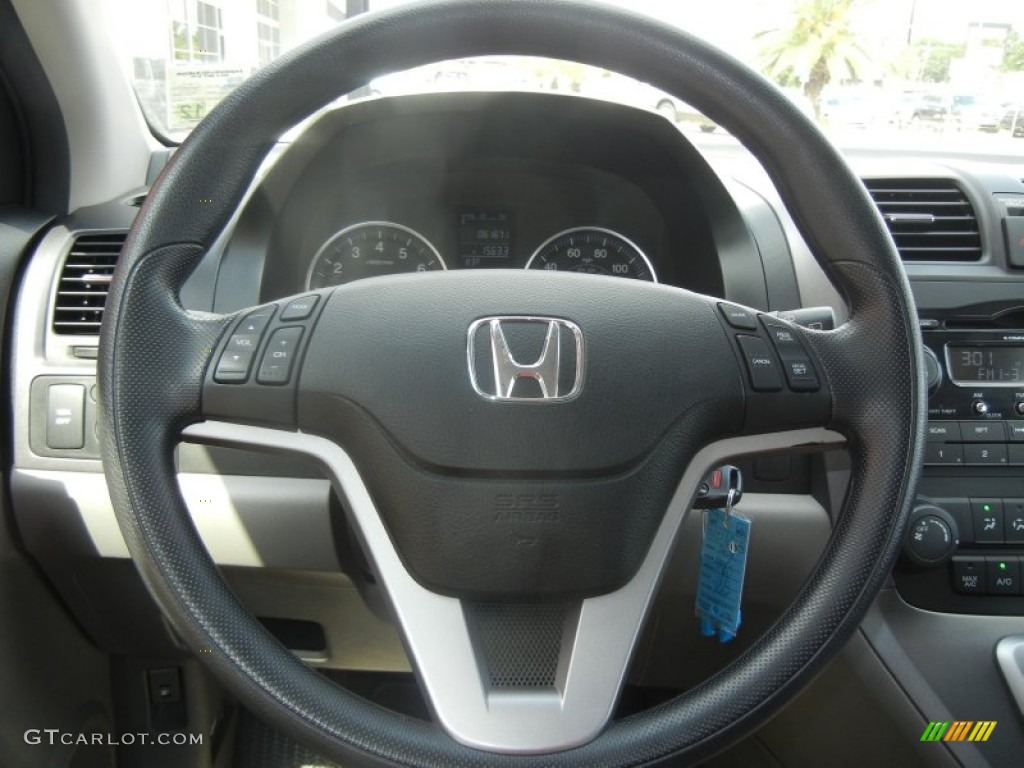 2008 CR-V EX - Tango Red Pearl / Gray photo #15