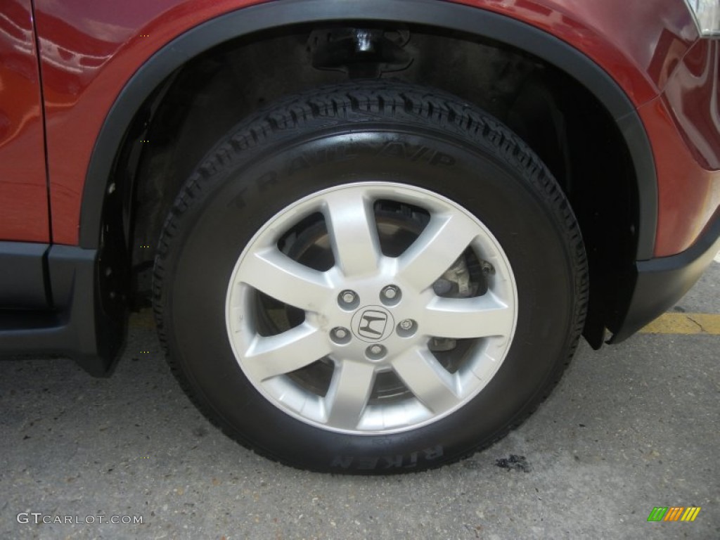 2008 CR-V EX - Tango Red Pearl / Gray photo #23