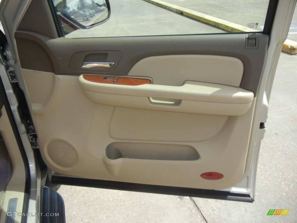 2007 Yukon XL 1500 SLE - Gold Mist Metallic / Light Tan photo #7