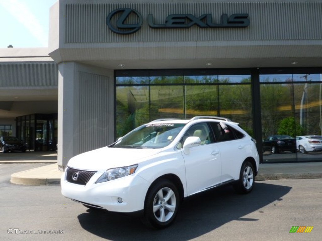 Starfire White Pearl Lexus RX