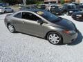 2006 Galaxy Gray Metallic Honda Civic LX Coupe  photo #2