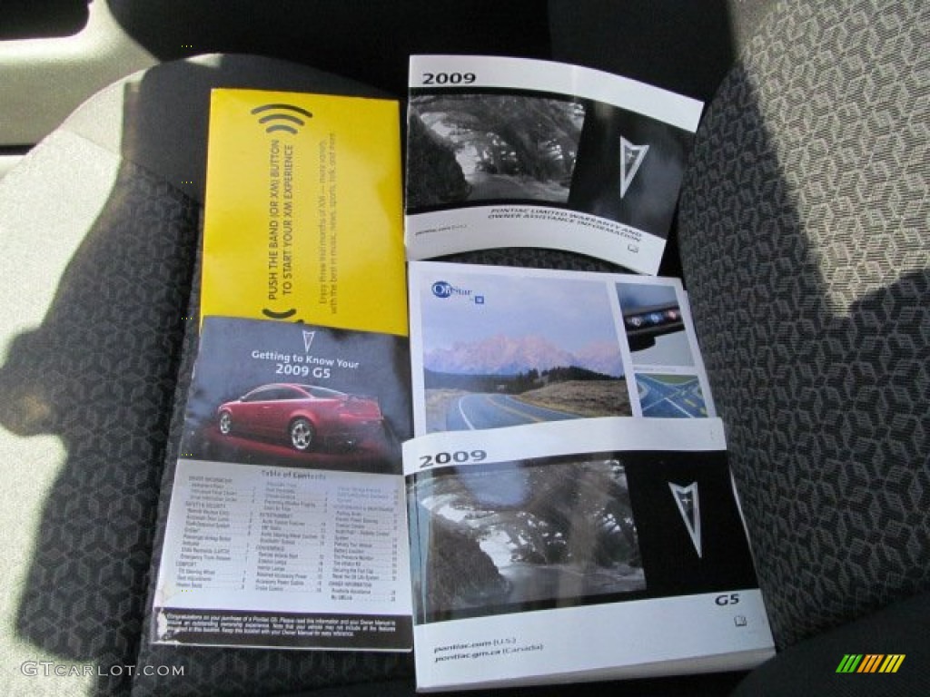 2009 G5  - Performance Red Tintcoat / Ebony photo #31
