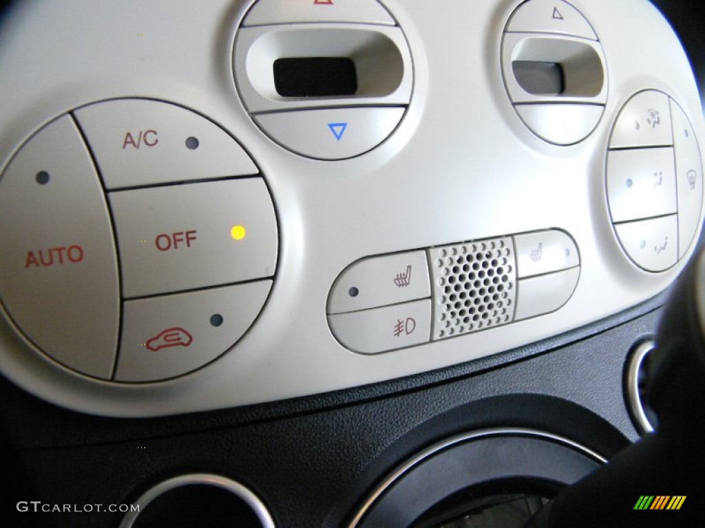 2012 Fiat 500 Gucci Controls Photo #64107771