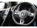 Interlagos Plaid Cloth Steering Wheel Photo for 2012 Volkswagen GTI #64108548