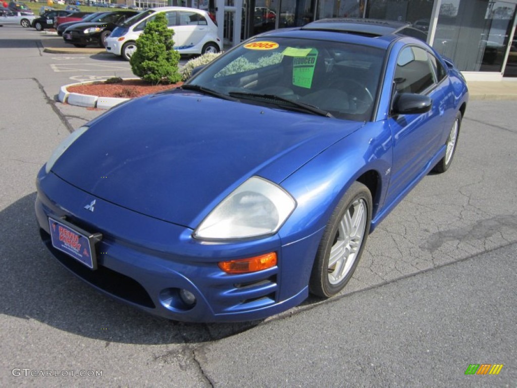 2005 Eclipse GT Coupe - UV Blue Pearl / Midnight photo #1