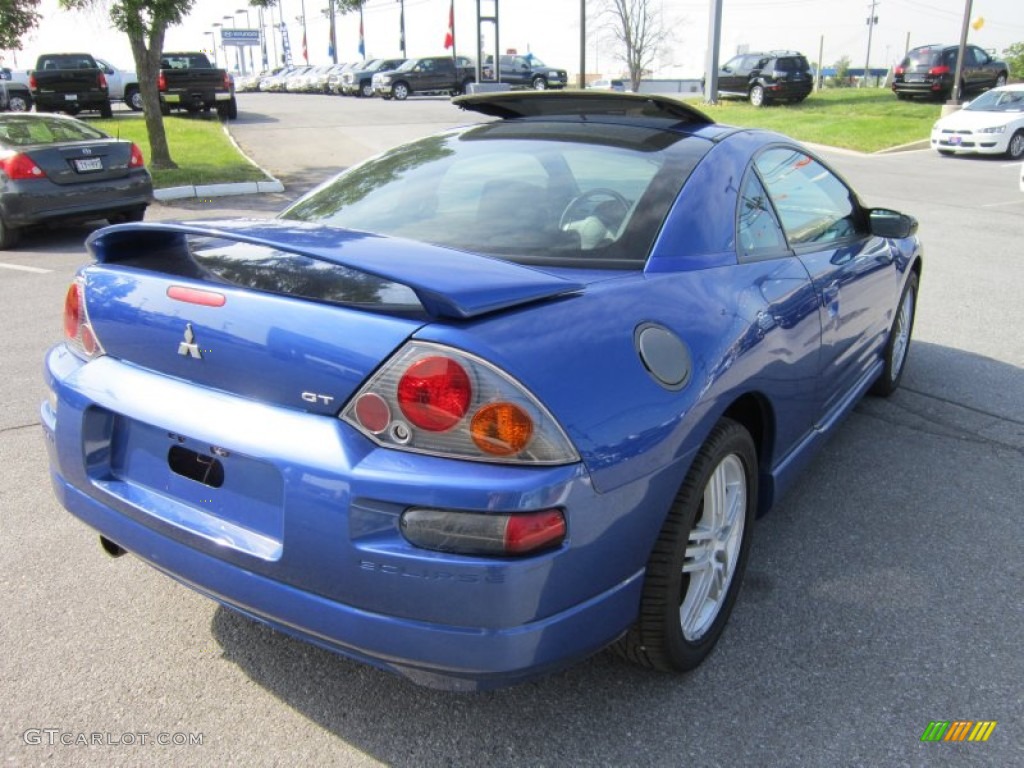 2005 Eclipse GT Coupe - UV Blue Pearl / Midnight photo #5