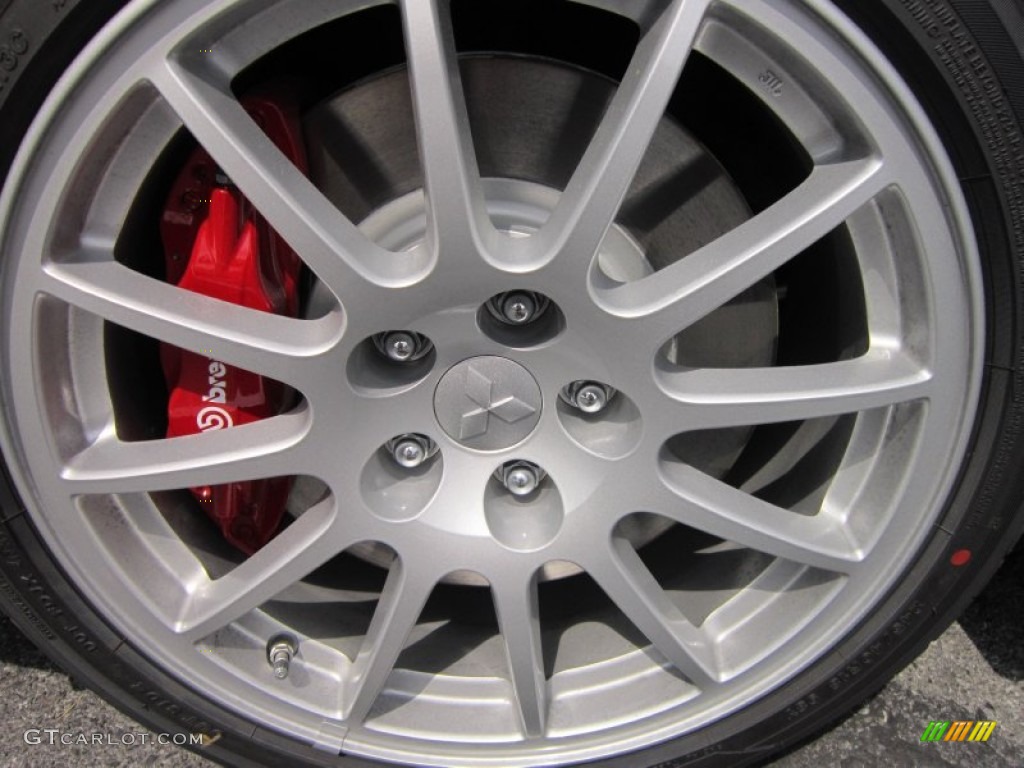 2012 Mitsubishi Lancer Evolution GSR Wheel Photo #64112091