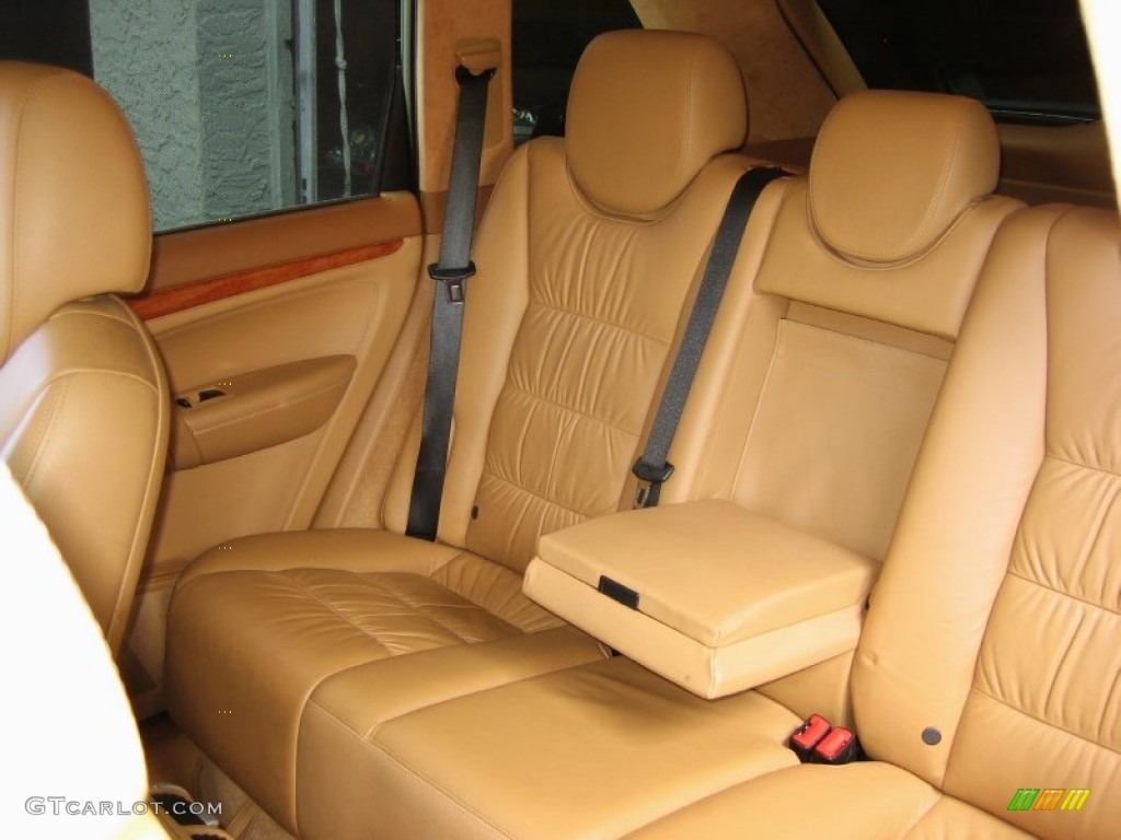 2006 Porsche Cayenne Turbo S Rear Seat Photo #64112455