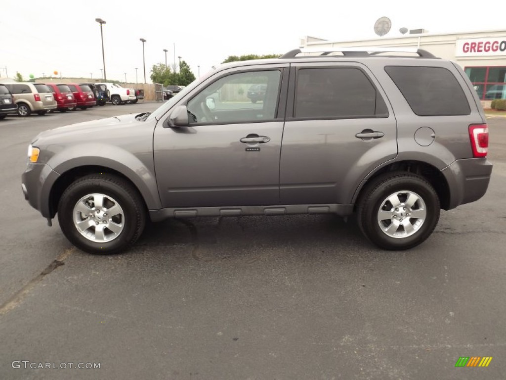 2012 Escape Limited V6 - Sterling Gray Metallic / Charcoal Black photo #8