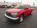 2012 Fire Red GMC Canyon SLE Crew Cab  photo #1