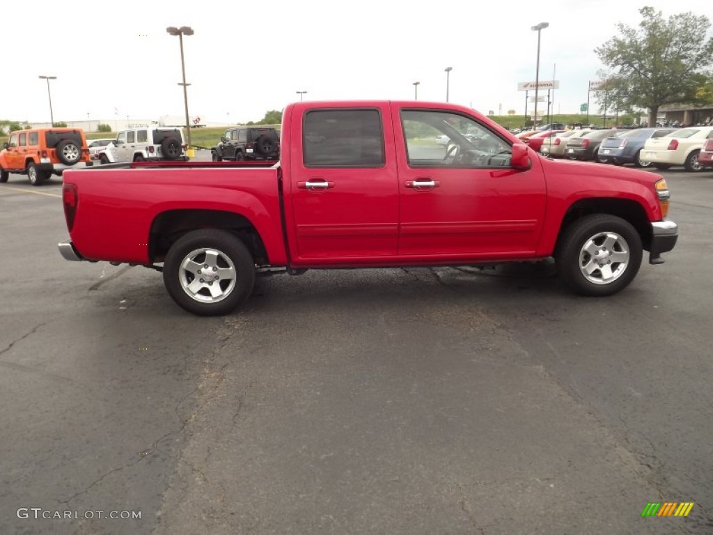 Fire Red 2012 GMC Canyon SLE Crew Cab Exterior Photo #64113130