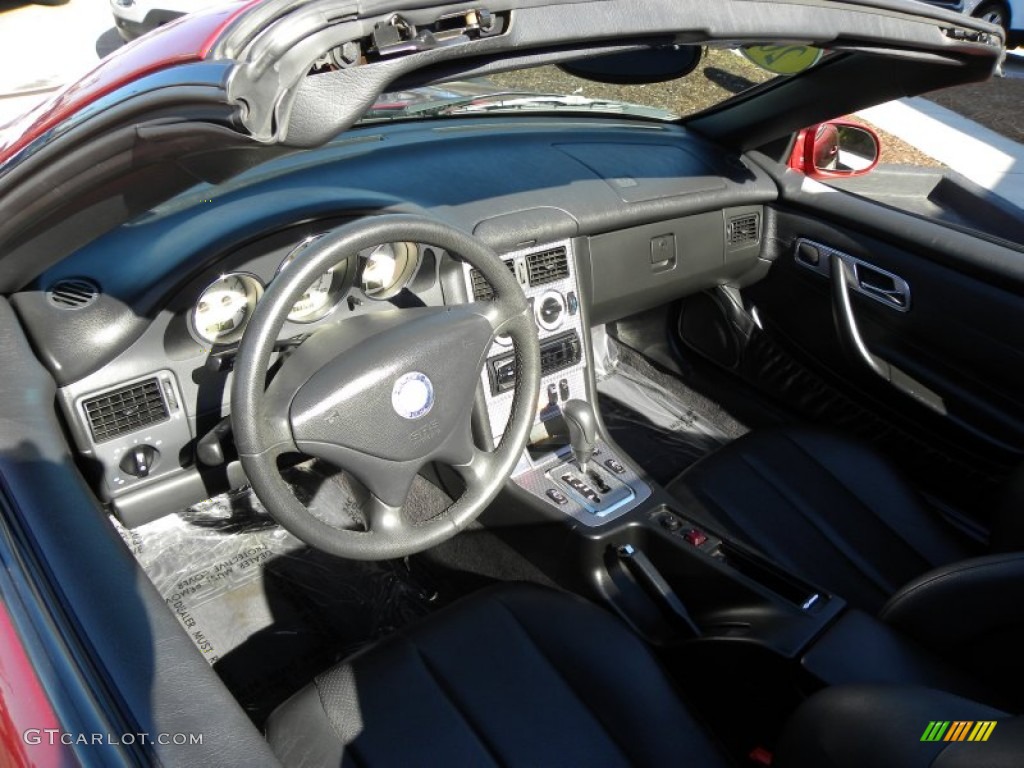 2003 SLK 230 Kompressor Roadster - Firemist Red Metallic / Charcoal photo #3