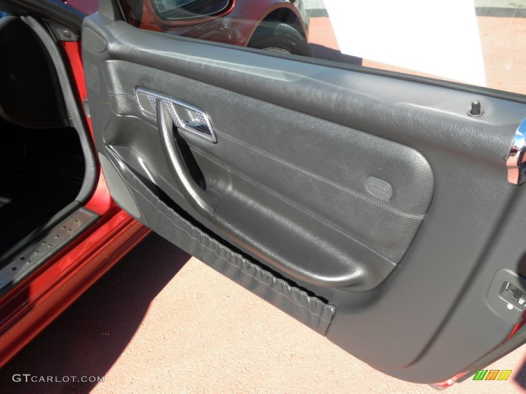 2003 SLK 230 Kompressor Roadster - Firemist Red Metallic / Charcoal photo #7