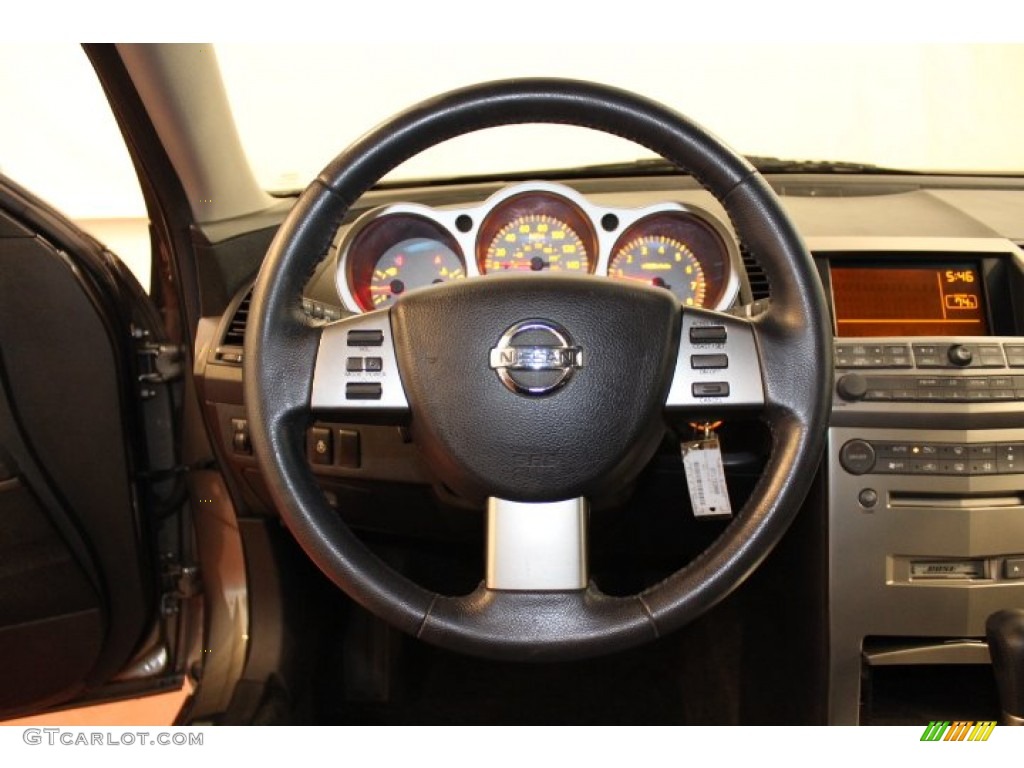 2004 Maxima 3.5 SE - Spirited Bronze / Black photo #14