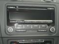 2012 Volkswagen GTI Interlagos Plaid Cloth Interior Audio System Photo
