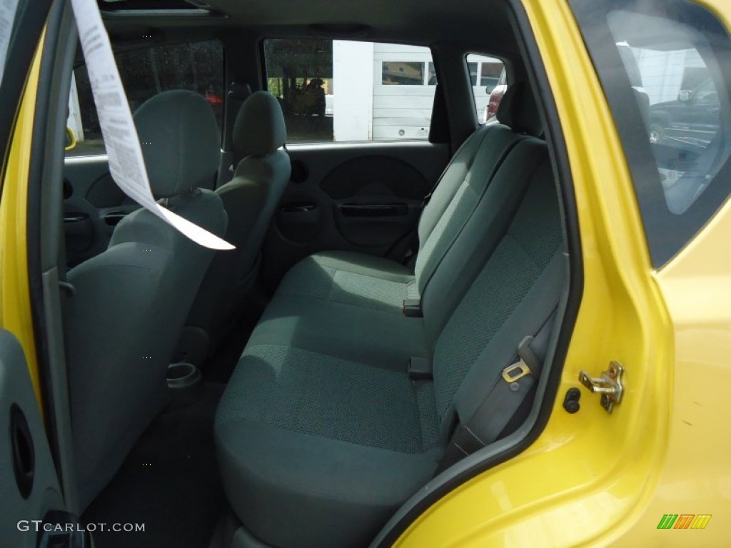 2005 Aveo LT Hatchback - Summer Yellow / Gray photo #20
