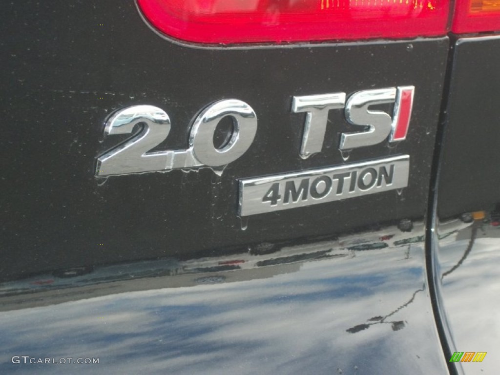 2012 Tiguan SE 4Motion - Deep Black Metallic / Black photo #29