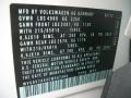 Info Tag of 2012 Tiguan S 4Motion