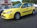 2003 Screaming Yellow Ford Focus ZX5 Hatchback  photo #6